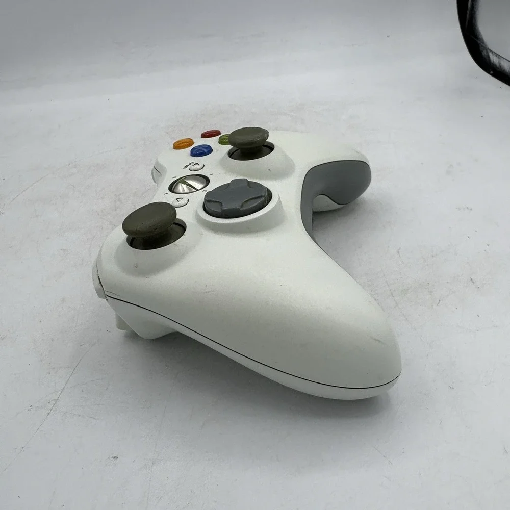 Microsoft Xbox 360 Wireless‎ Controller White No Battery Pack